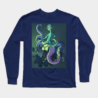 Octopus Girl Long Sleeve T-Shirt